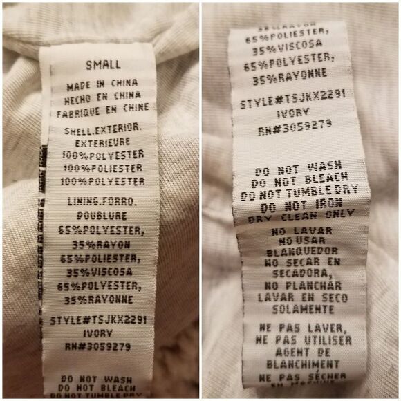 Thread & Supply Wubby Fleece Pullover sz Small - Picture 8 of 8